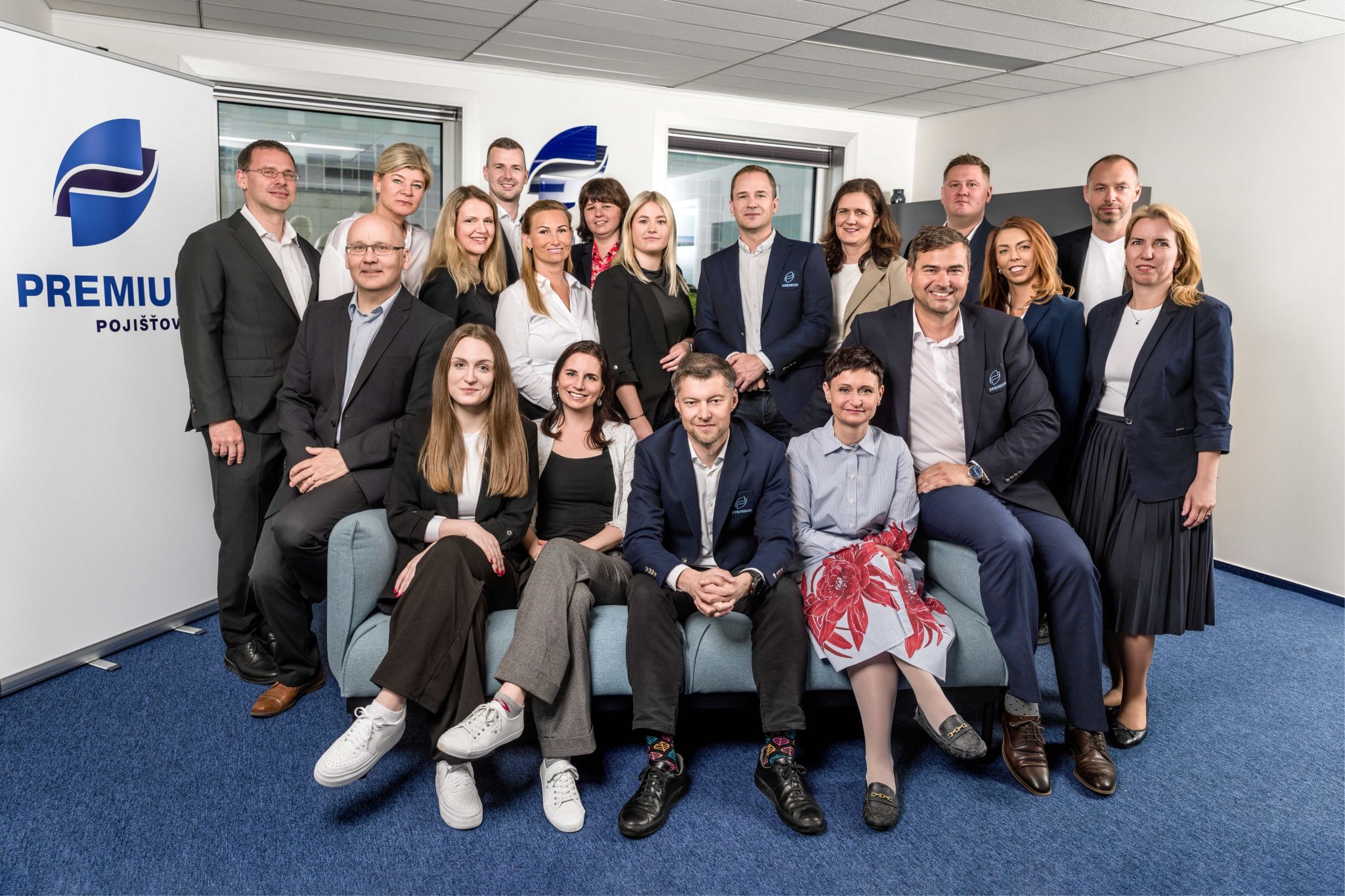 Česká pobočka PREMIUM Pojišťovna. Usměvavý a profesionální tým společnosti PREMIUM Pojišťovna